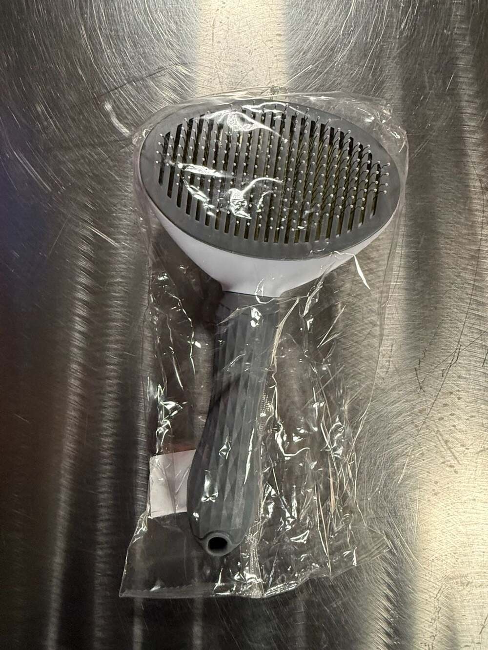 Self-Cleaning Pet Slicker Brush for Shedding and Grooming